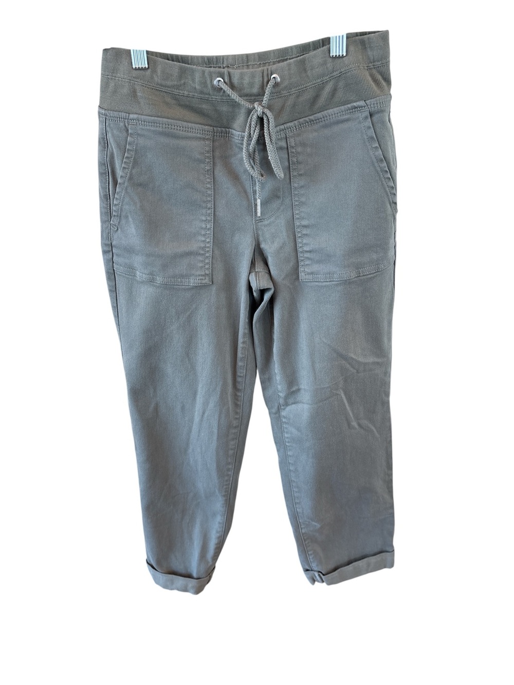 NYDJ Olive Green Drawstring Jeans